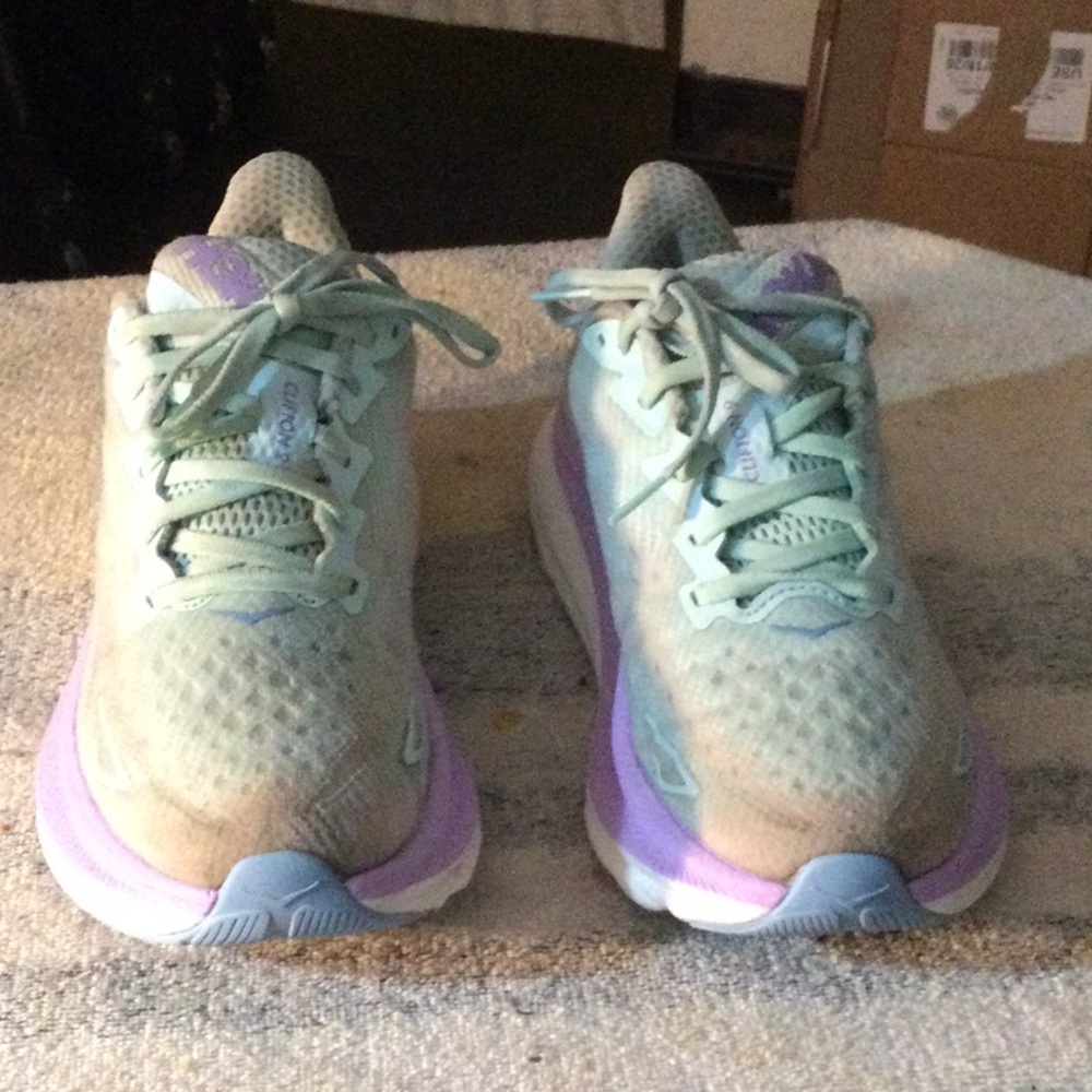 Mint and Lavender Athletic Shoes